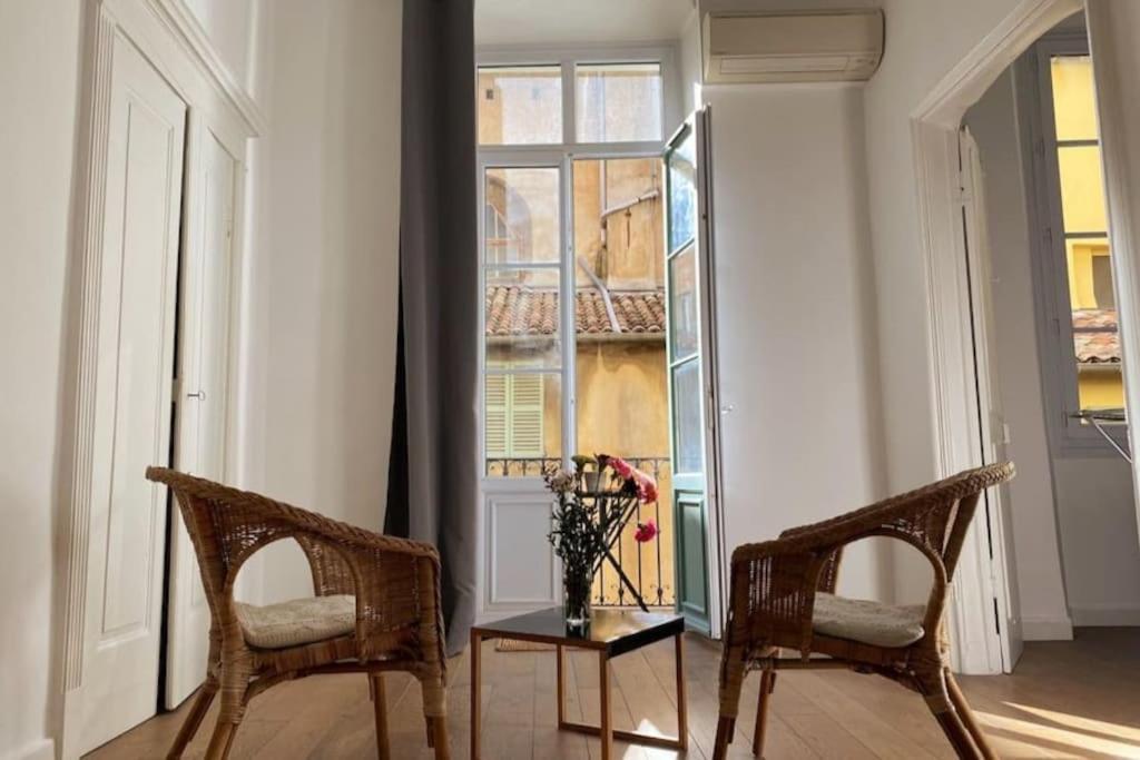 Homelivia, Vieux Nice, Appartement De Charme, Clim Balcon Exterior photo